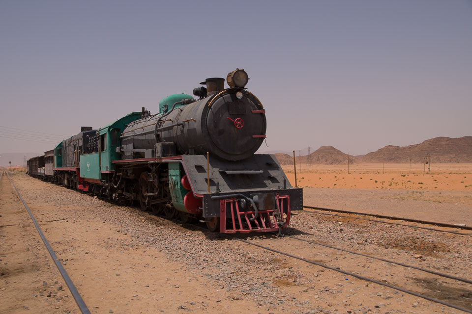 “Train across the Desert” by Emma Jones