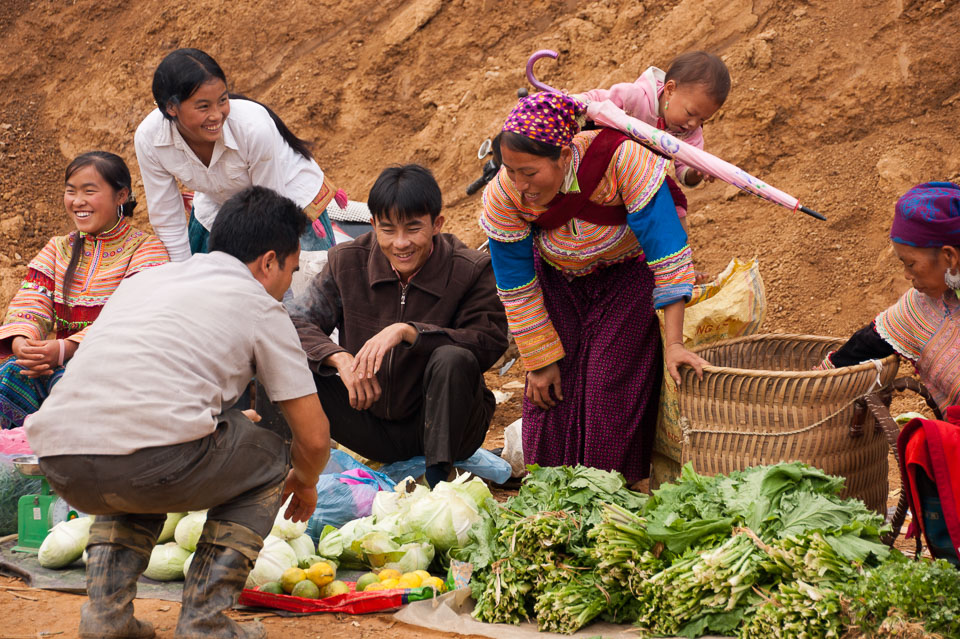 “Hmong Market in Can Cau” by Emma Jones