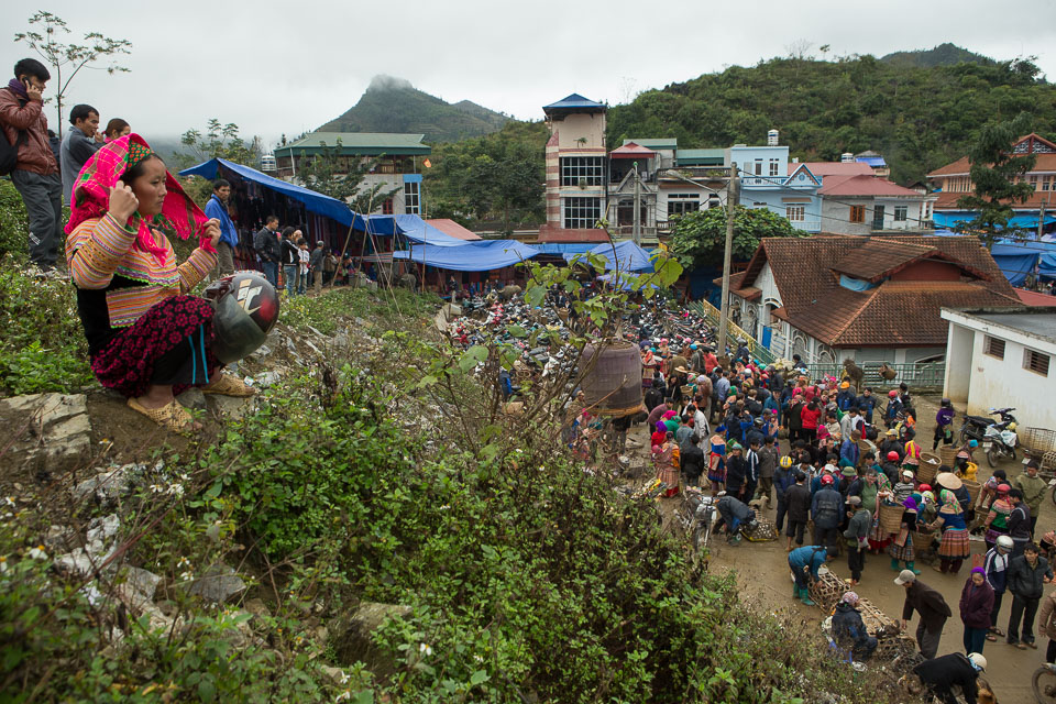 “Overlooking Bac Ha Market” by Neil Cordell