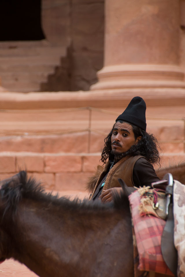 “Bedouin by his Horse” by Emma Jones